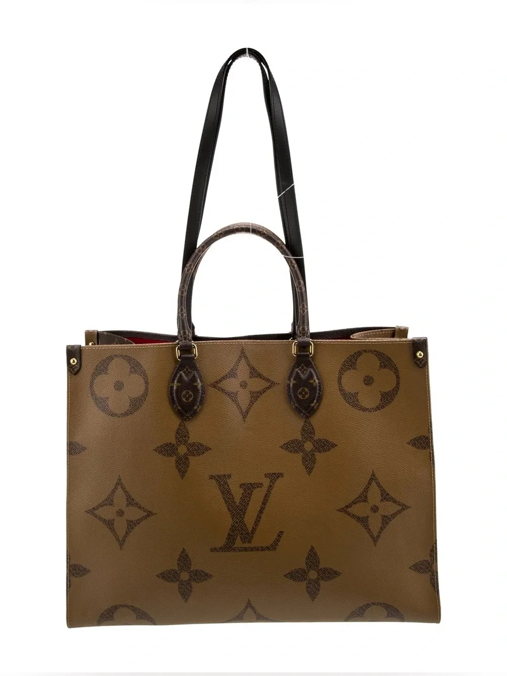 Authentic Louis Vuitton LV Monogram Logo OnTheGo GM Tote Shoulder Bag Handbag